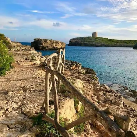 Дом отдыха La Maison Dans La Calanque 1 Mn A Pied De La D'alcaufar Cala Alcaufar